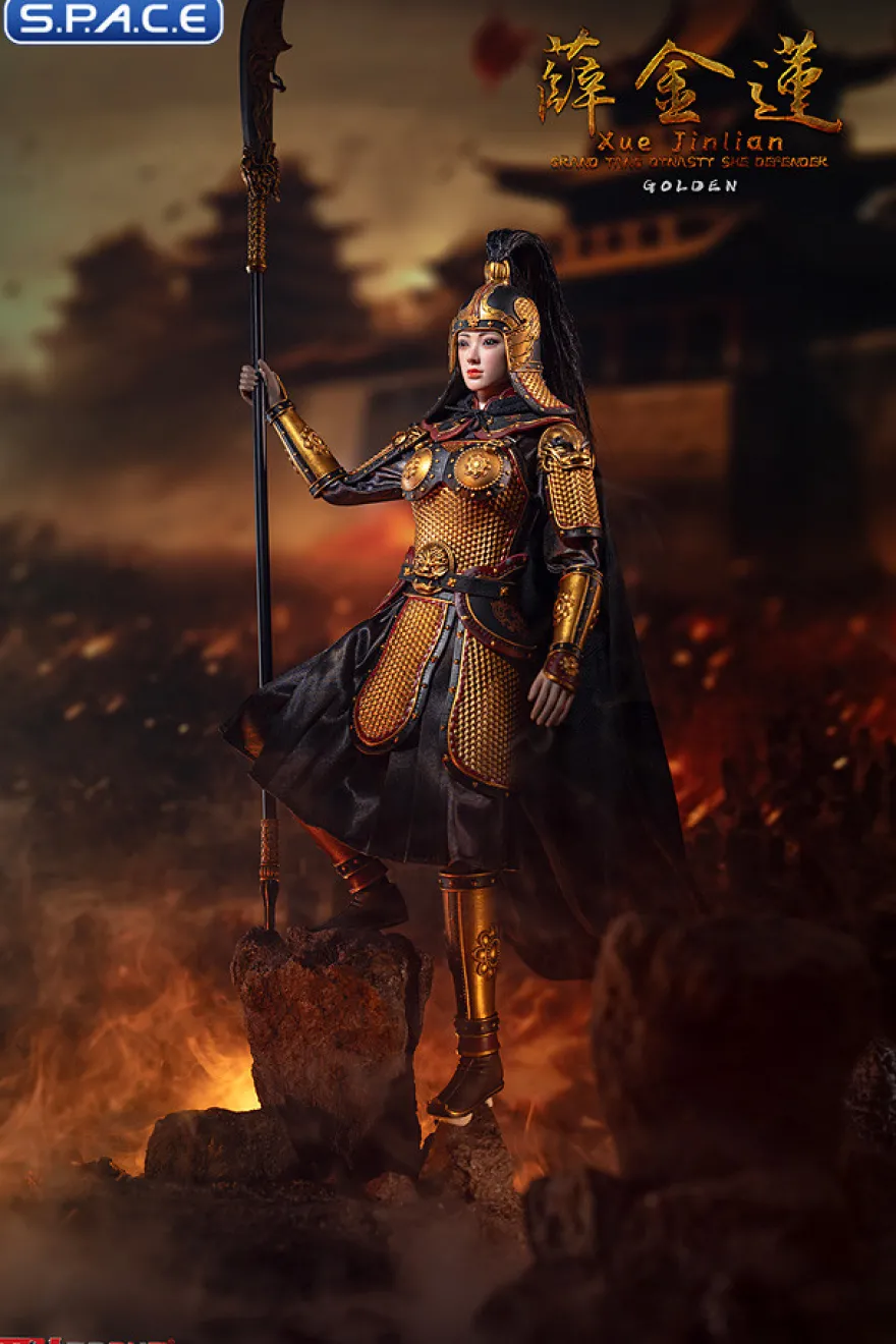 1/6 Scale Golden Fan Lihua - Grand Tang Dynasty She Commander