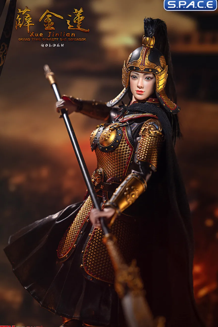 1/6 Scale Golden Fan Lihua - Grand Tang Dynasty She Commander