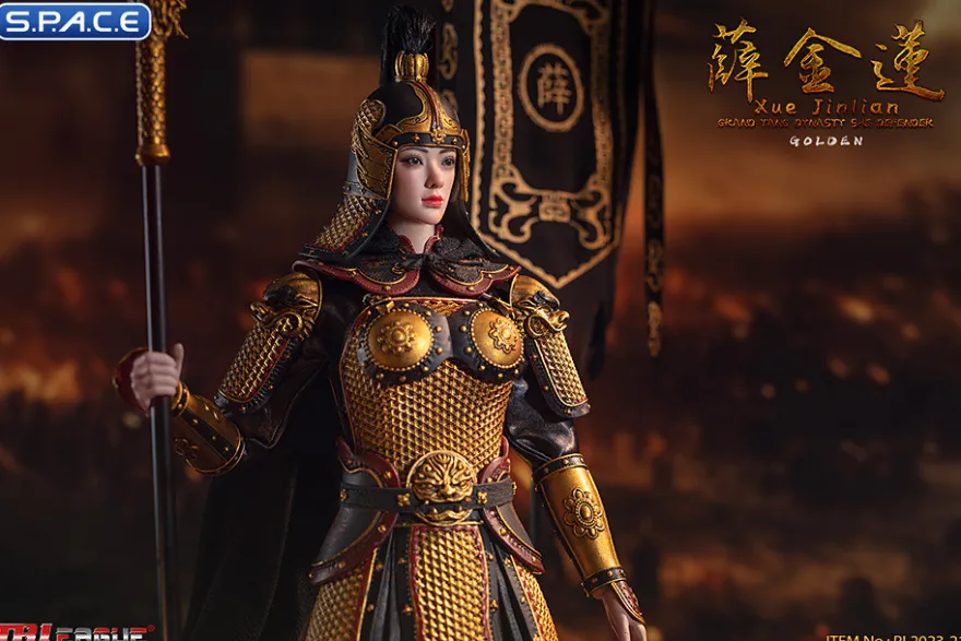 1/6 Scale Golden Fan Lihua - Grand Tang Dynasty She Commander