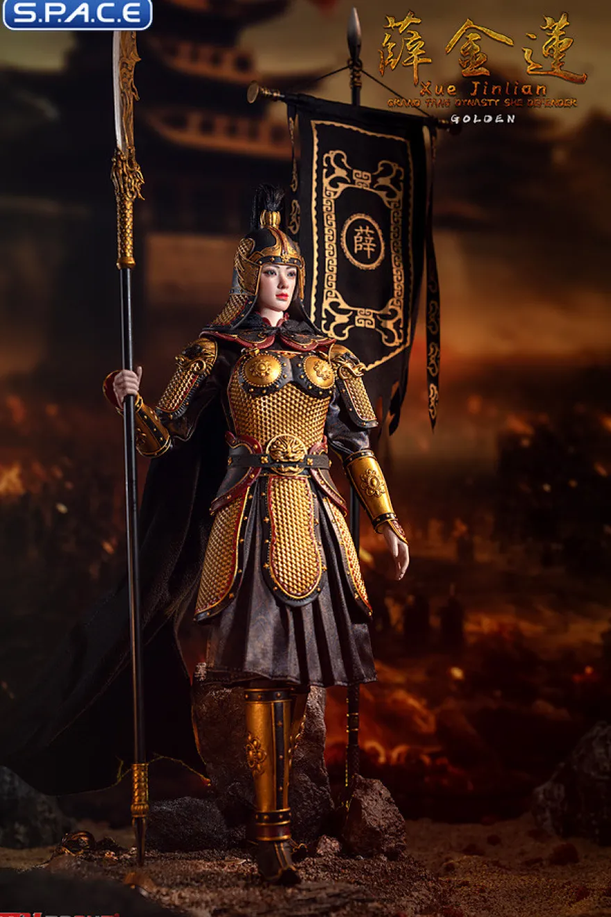 1/6 Scale Golden Fan Lihua - Grand Tang Dynasty She Commander