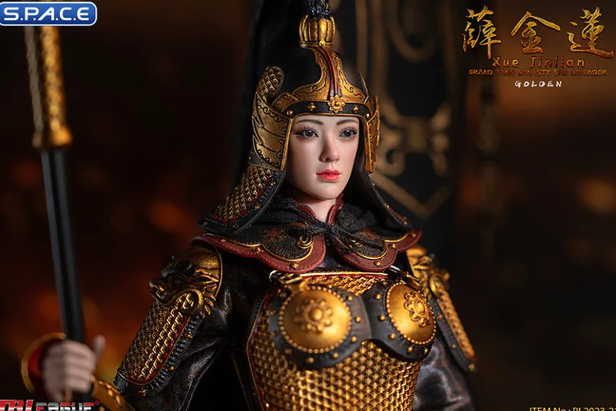 1/6 Scale Golden Fan Lihua - Grand Tang Dynasty She Commander