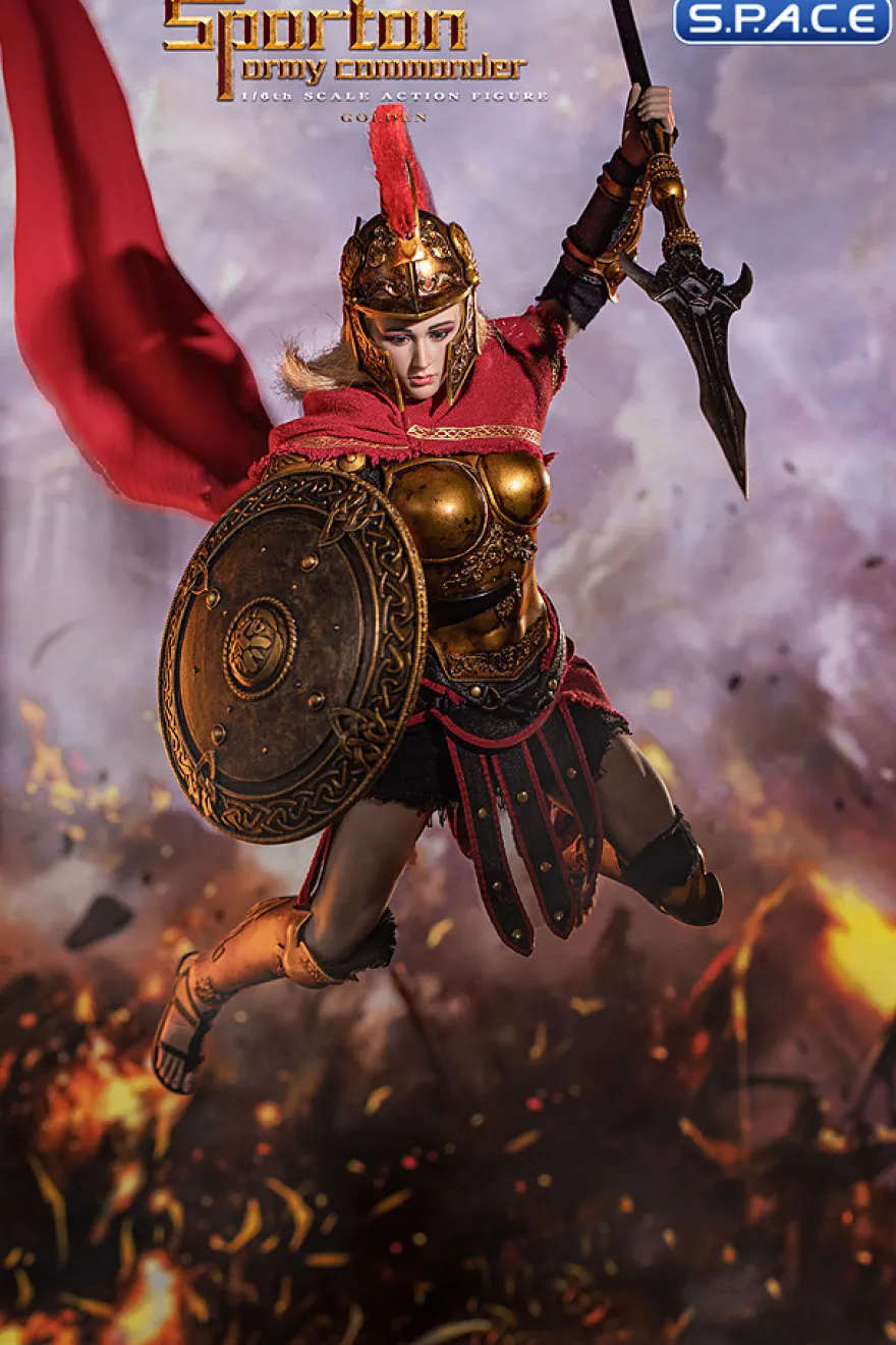 1/6 Scale Golden Spartan Army Commander