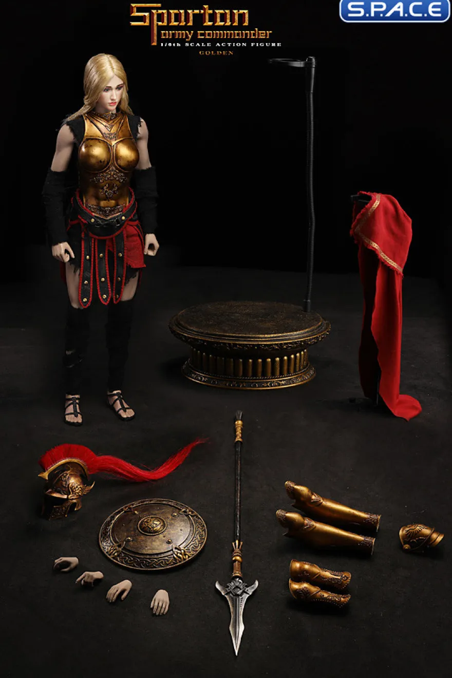 1/6 Scale Golden Spartan Army Commander