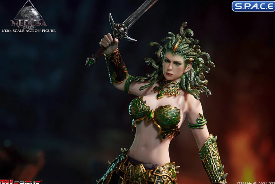 1/12 Scale Green Medusa