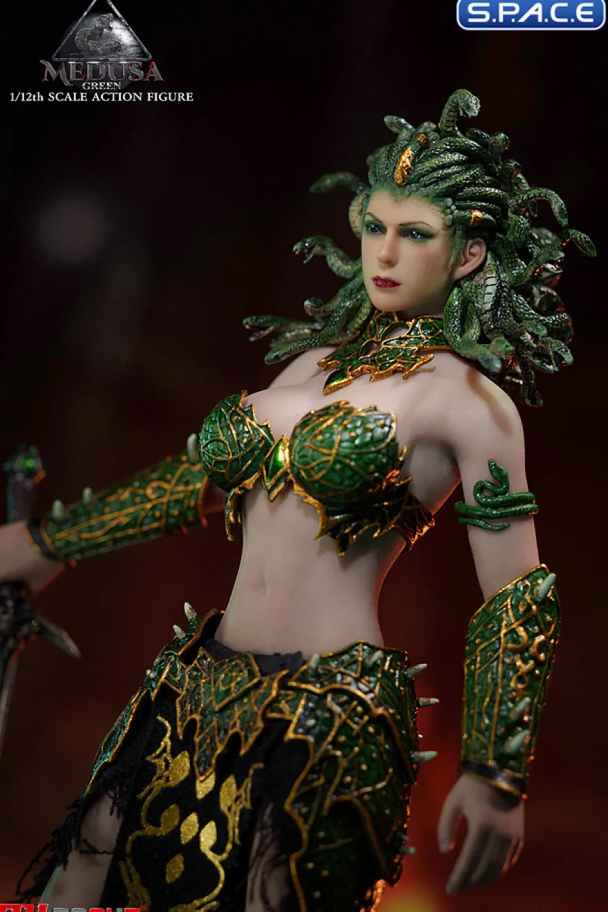 1/12 Scale Green Medusa