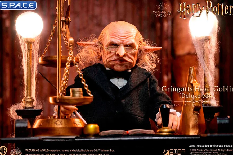 1/6 Scale Gringotts Head Goblin Deluxe Version