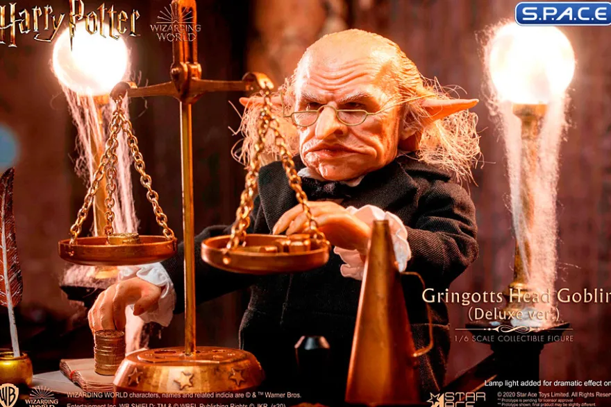 1/6 Scale Gringotts Head Goblin Deluxe Version