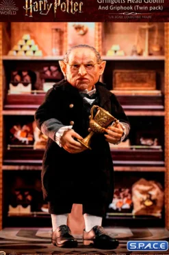 1/6 Scale Gringotts Head Goblin & Griphook 2-Pack