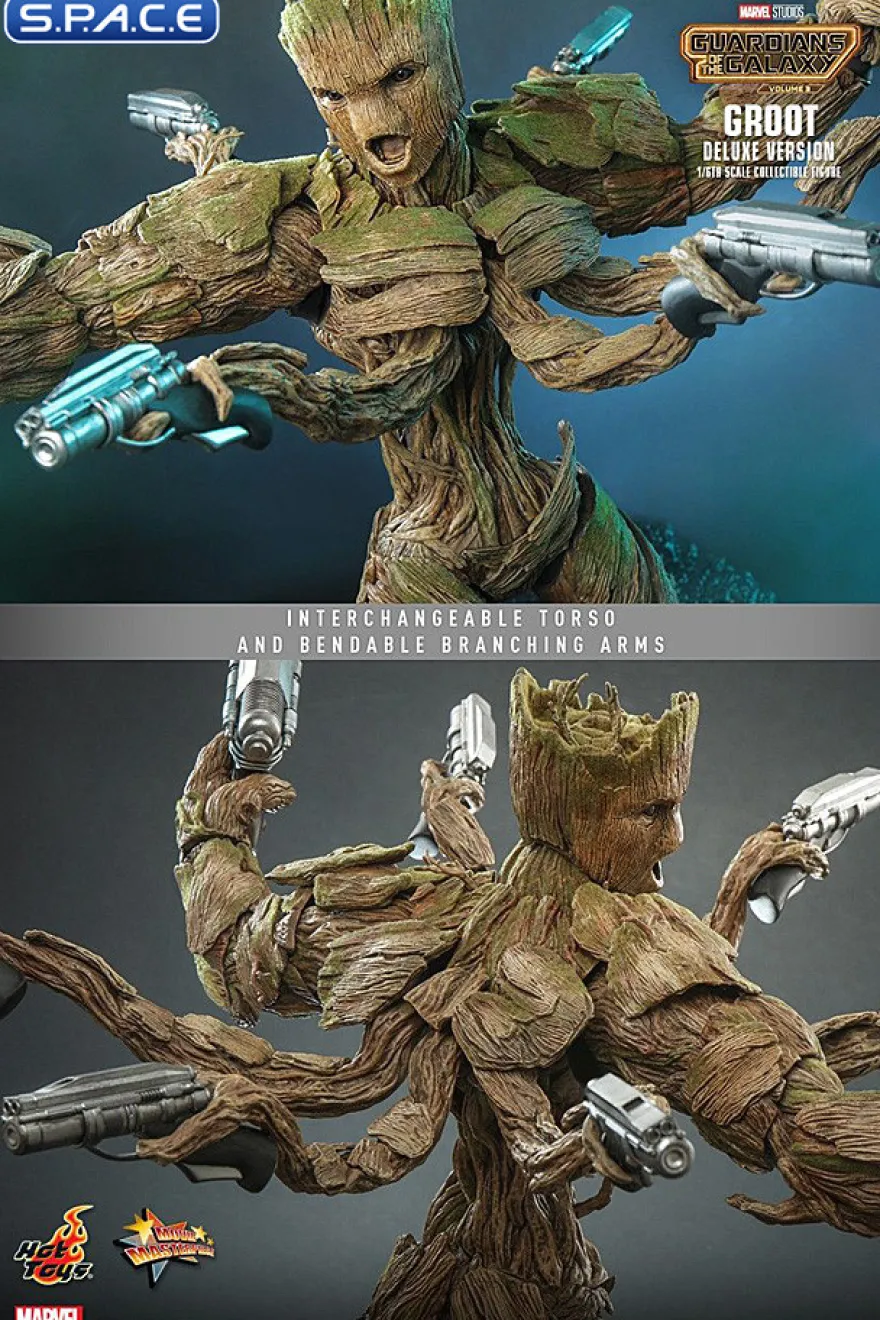 1/6 Scale Groot Deluxe Version Movie Masterpiece MMS707