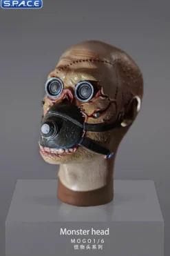 1/6 Scale grotesque Gas Mask Zombie Head Sculpt