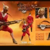1/6 Scale Guitar Warrior