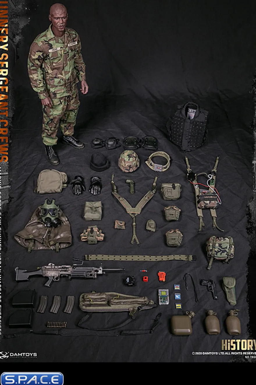1/6 Scale Gunnery Sergeant Crews