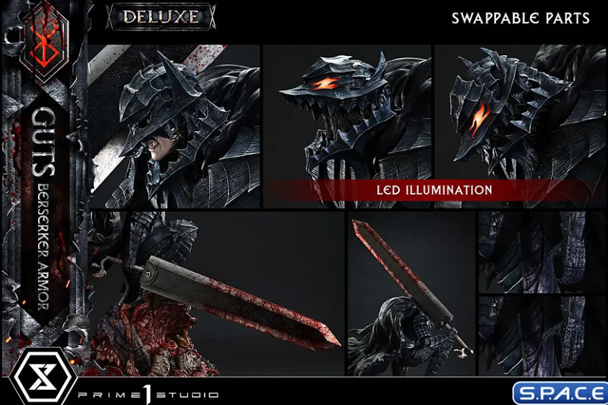 1/4 Scale Guts Berserker Armor Deluxe Ultimate Premium Masterline Statue