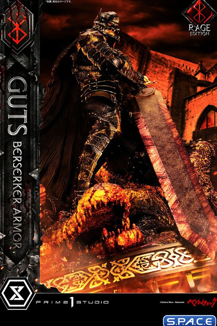 1/4 Scale Guts Berserker Armor Rage Edition Ultimate Premium Masterline Statue