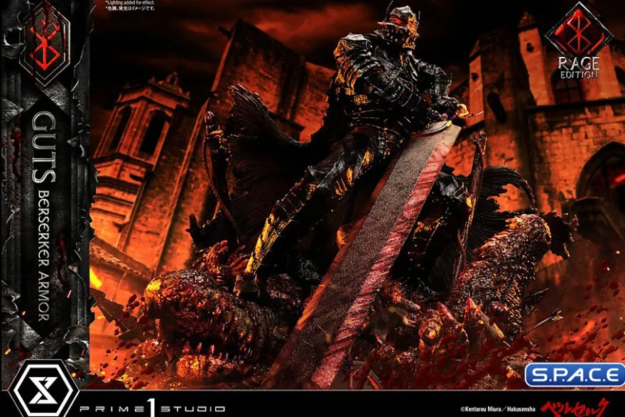 1/4 Scale Guts Berserker Armor Rage Edition Ultimate Premium Masterline Statue