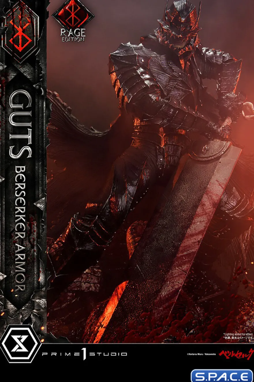 1/4 Scale Guts Berserker Armor Rage Edition Ultimate Premium Masterline Statue
