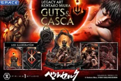 1/4 Scale Guts & Casca Legacy Art »Kentaro Miura« Statue