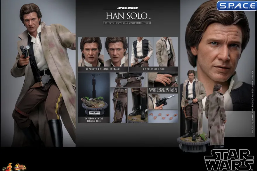 1/6 Scale Han Solo Movie Masterpiece MMS740