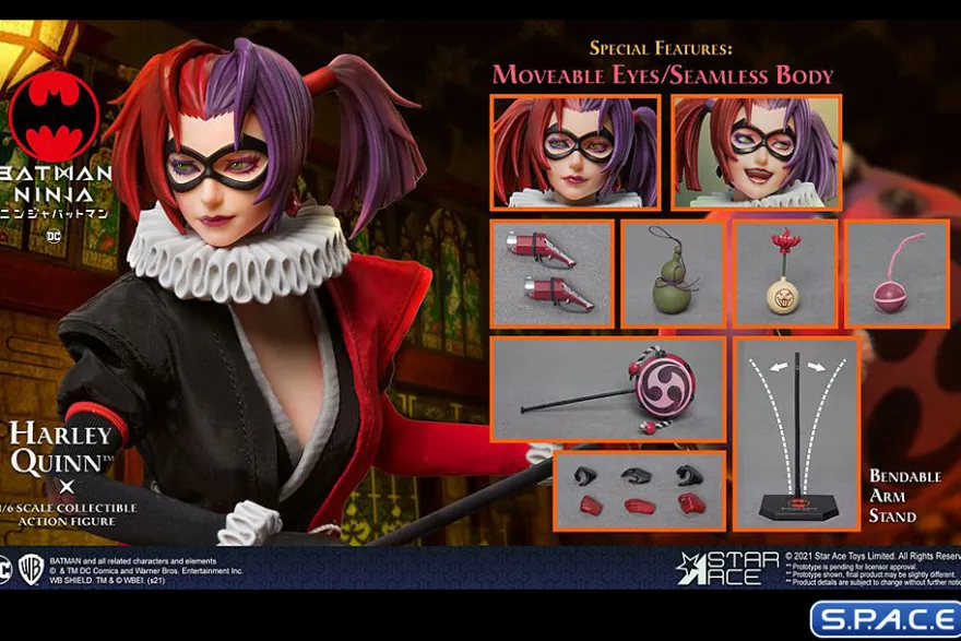 1/6 Scale Harley Quinn Deluxe Version