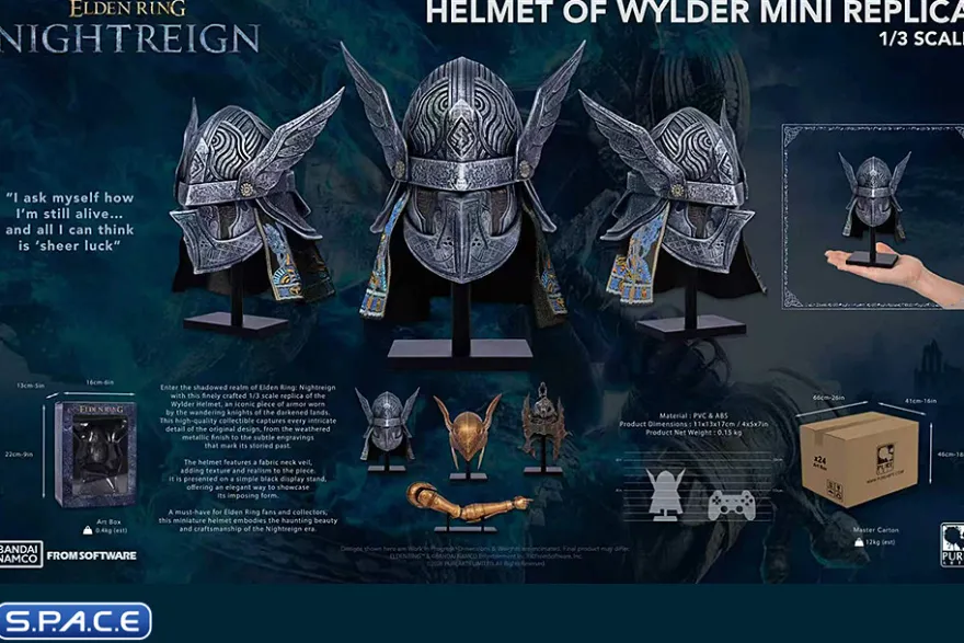 1/3 Scale Helmet of Wylder Replica