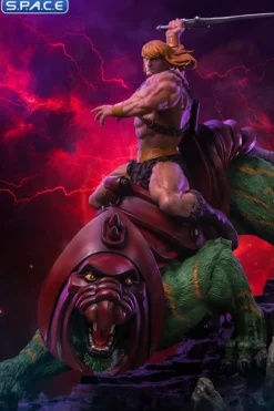 1/10 Scale He-Man & Battle Cat Deluxe Art Scale Statue