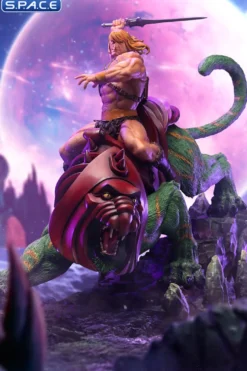 1/10 Scale He-Man & Battle Cat Deluxe Art Scale Statue