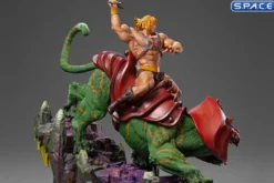 1/10 Scale He-Man & Battle Cat Deluxe Art Scale Statue