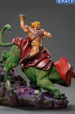 1/10 Scale He-Man & Battle Cat Deluxe Art Scale Statue