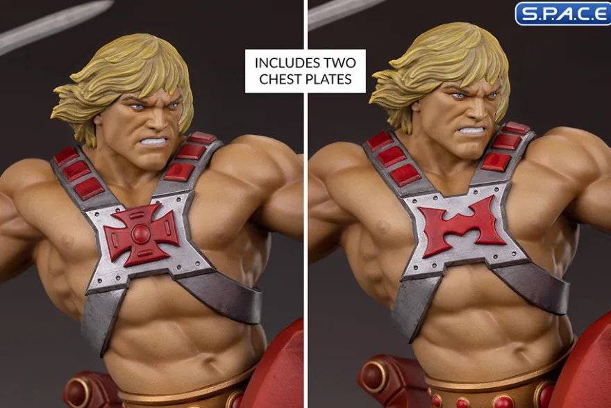 1/4 Scale He-Man & Battle Cat Maquette