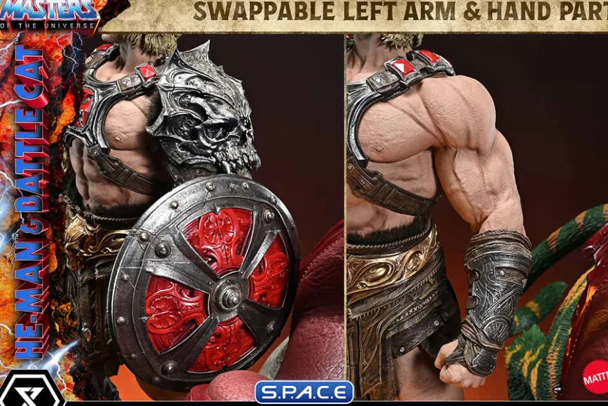 1/4 Scale He-Man & Battle Cat Real Elite Masterline Statue