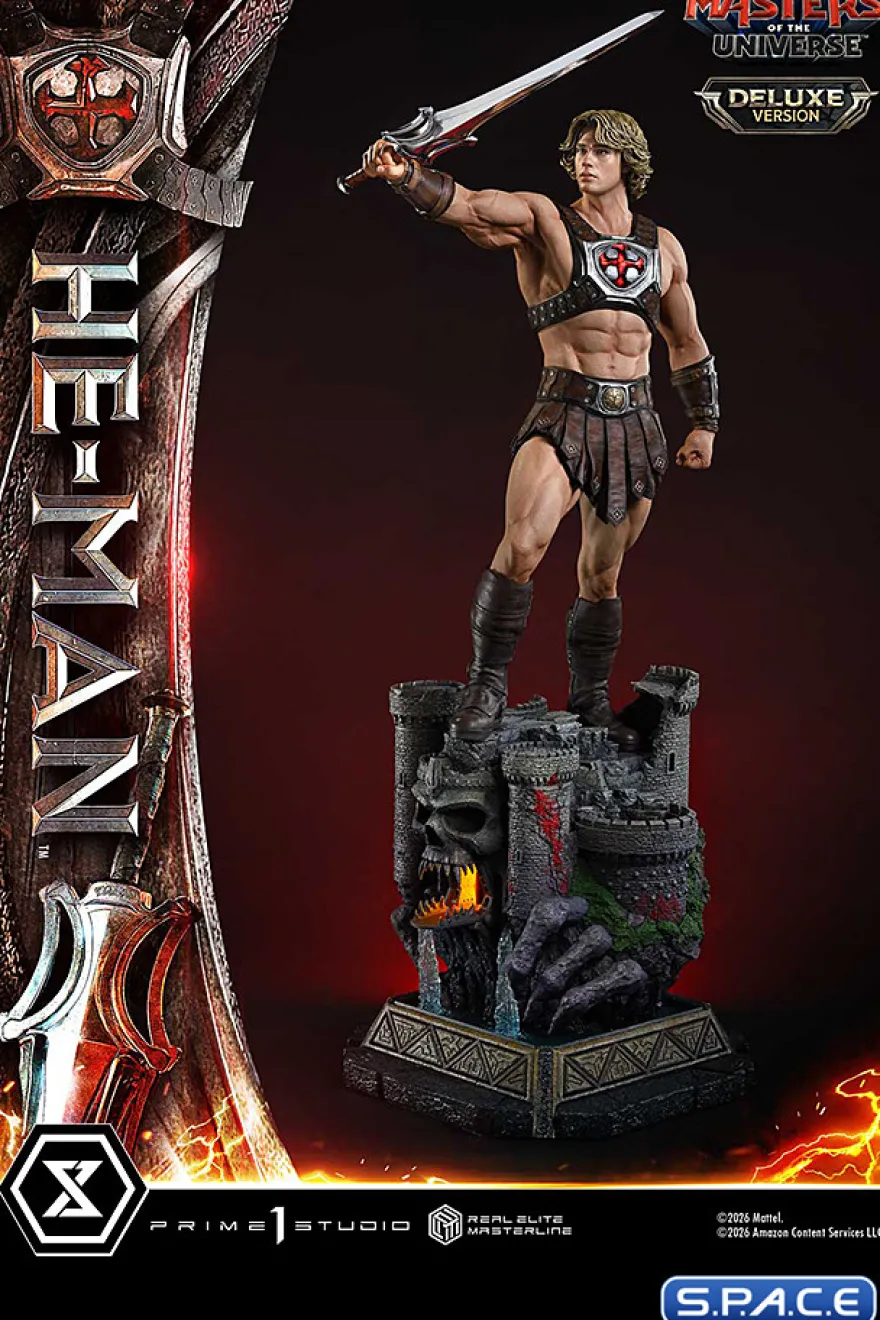 1/3 Scale He-Man Deluxe Real Elite Masterline Statue