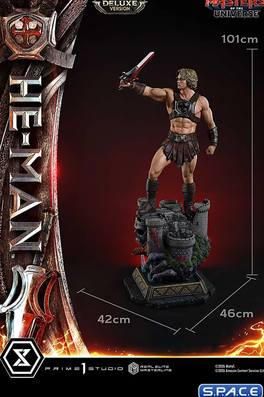 1/3 Scale He-Man Deluxe Real Elite Masterline Statue