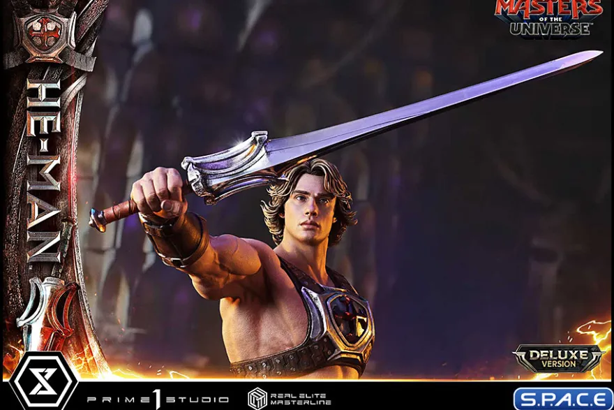 1/3 Scale He-Man Deluxe Real Elite Masterline Statue