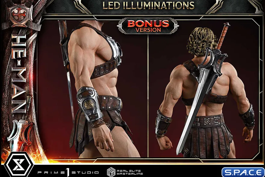 1/3 Scale He-Man Deluxe Real Elite Masterline Statue