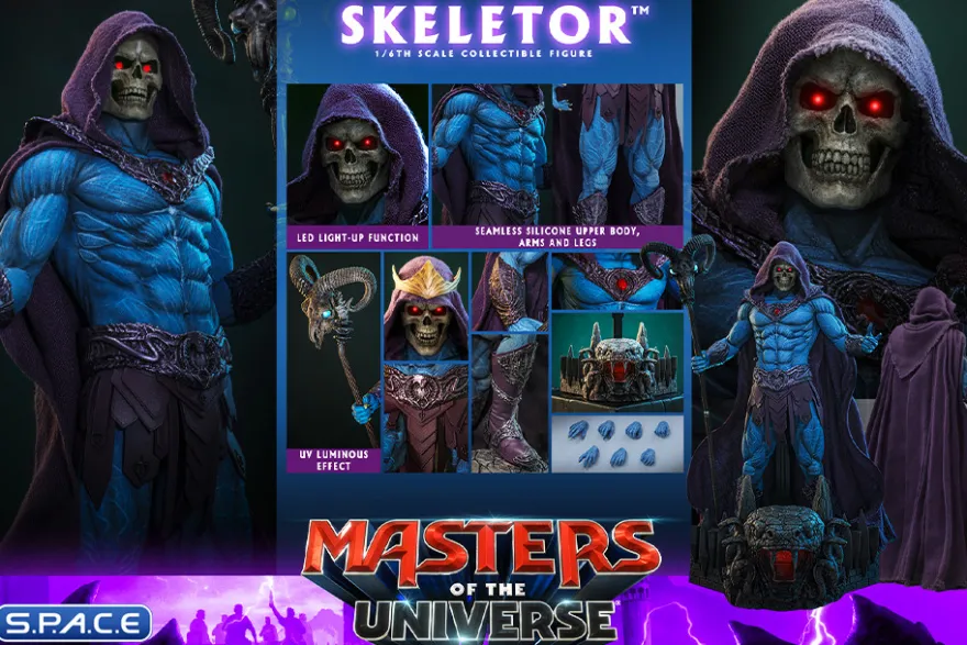 1/6 Scale He-Man & Skeletor Movie Masterpiece Bundle