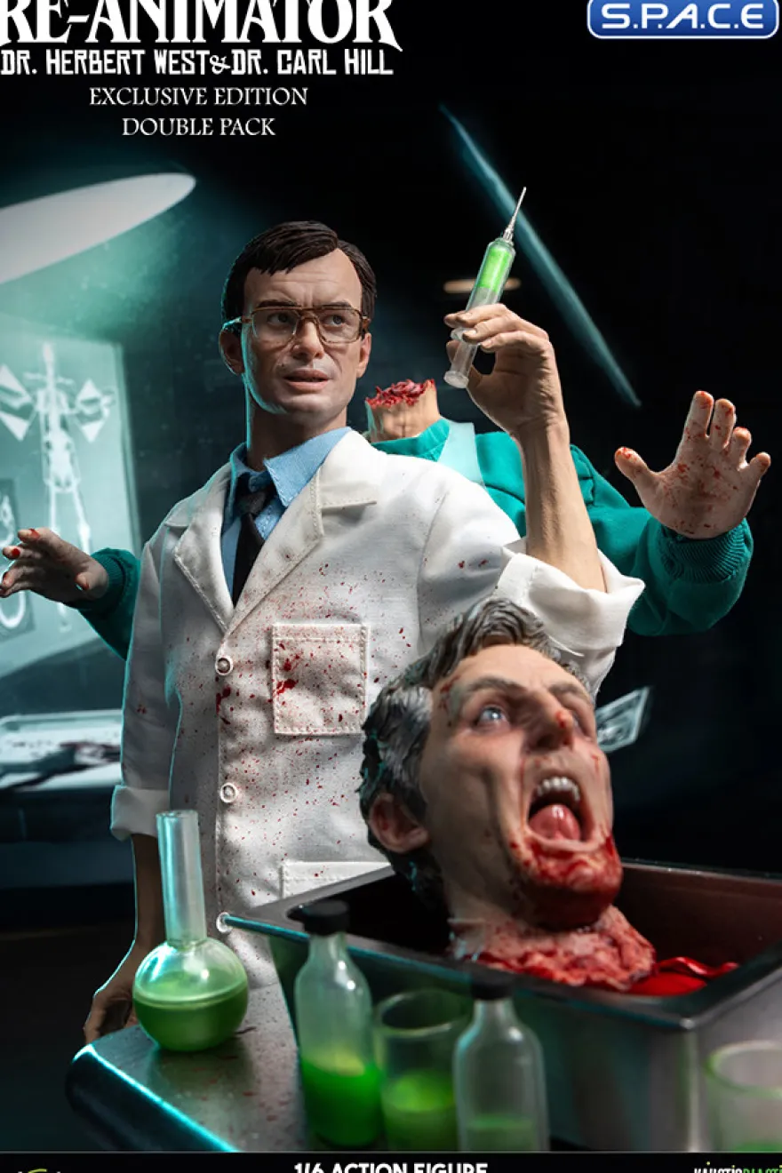 1/6 Scale Herbert West & Dr. Carl Hill Exclusive Double Pack