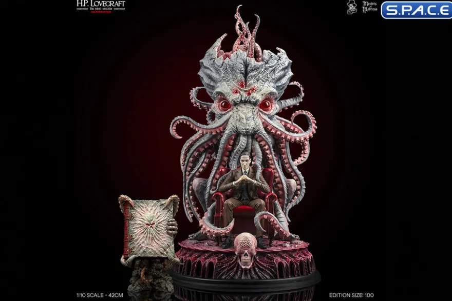 1/10 Scale H.P. Lovecraft Statue - The Forbidden Edition