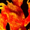 1/10 Scale Human Torch Art Scale Statue