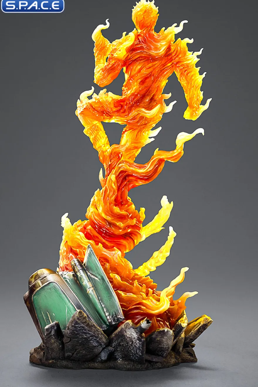 1/10 Scale Human Torch Art Scale Statue