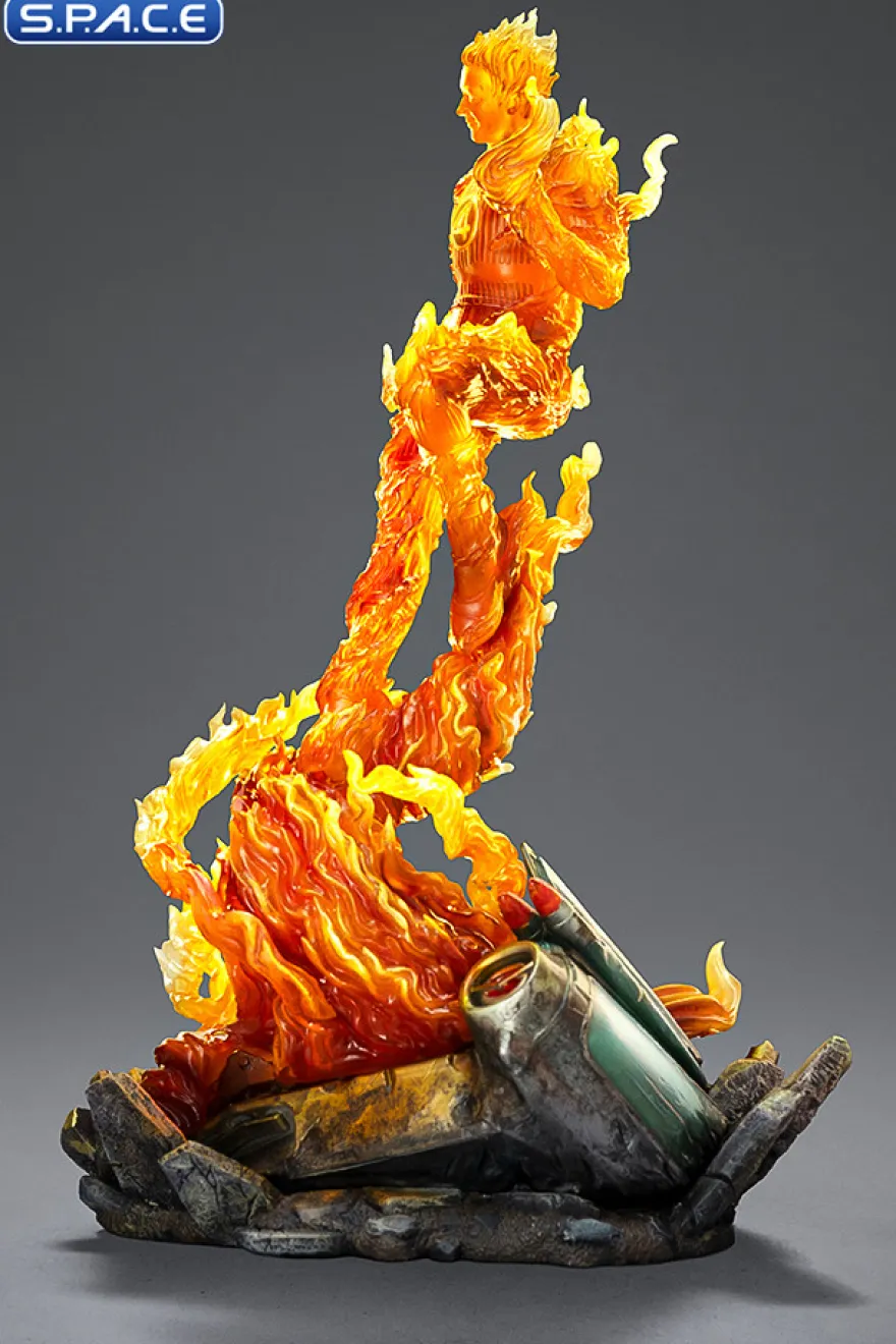 1/10 Scale Human Torch Art Scale Statue