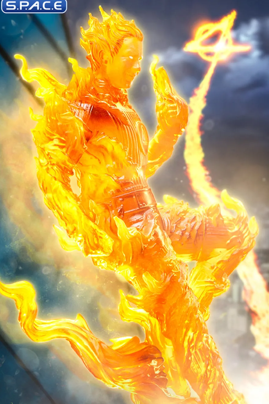 1/10 Scale Human Torch Art Scale Statue