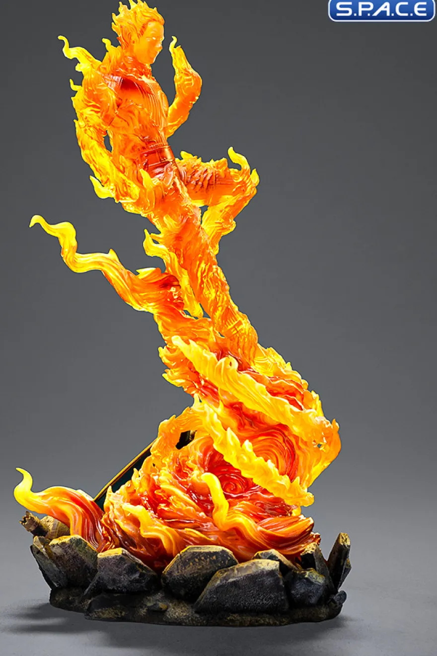 1/10 Scale Human Torch Art Scale Statue
