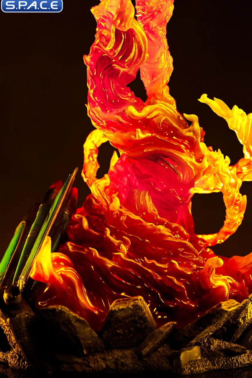 1/10 Scale Human Torch Art Scale Statue