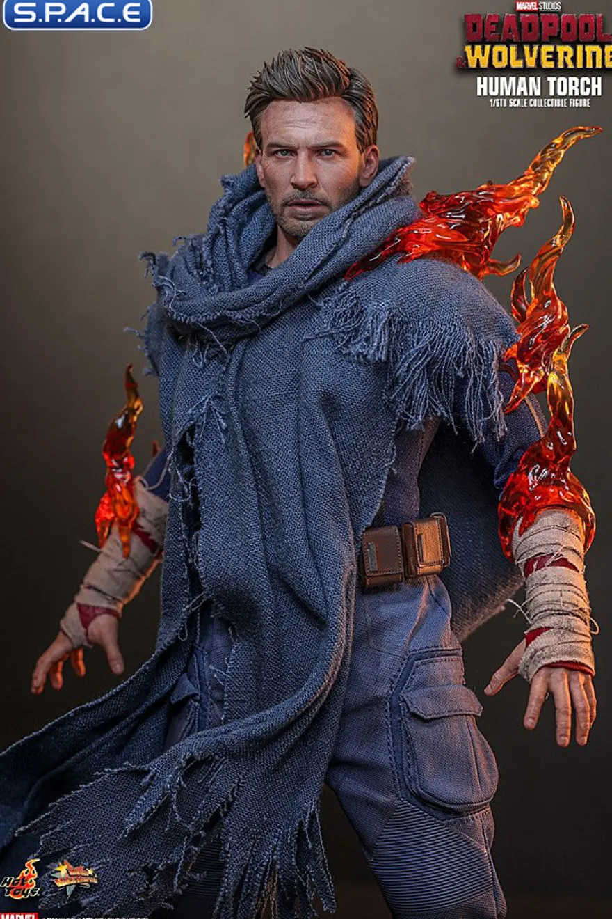 1/6 Scale Human Torch Movie Masterpiece MMS789