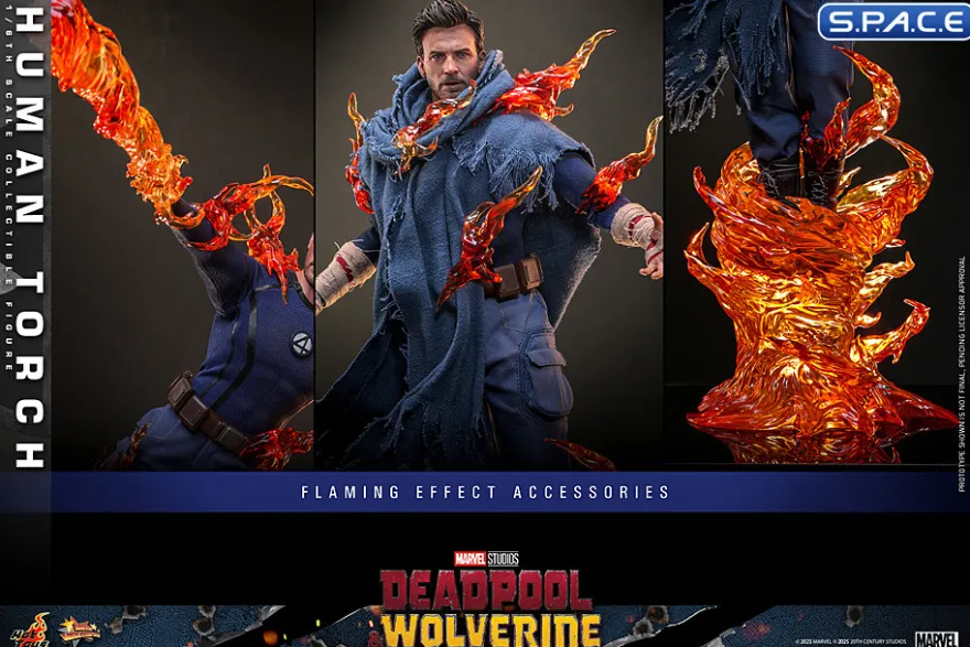 1/6 Scale Human Torch Movie Masterpiece MMS789