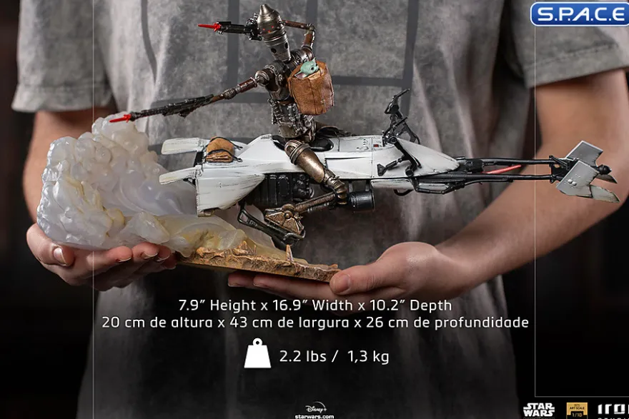 1/10 Scale IG-11 & The Child BDS Art Scale Statue