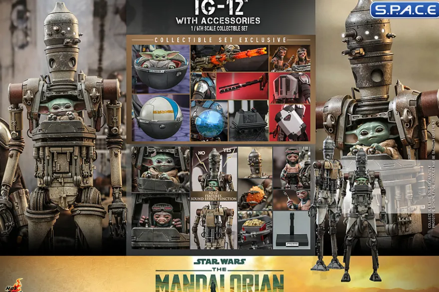1/6 Scale IG-12 with Accessories TV Masterpiece Set TMS105
