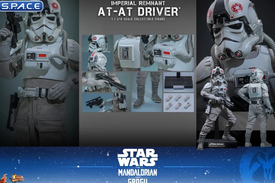 1/6 Scale Imperial Remnant AT-AT Driver Movie Masterpiece MMS845