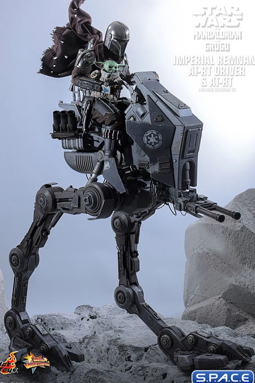 1/6 Scale Imperial Remnant AT-RT Driver & AT-RT Movie Masterpiece Set MMS875
