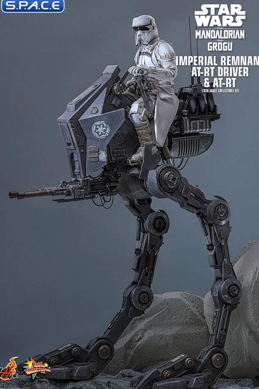 1/6 Scale Imperial Remnant AT-RT Driver & AT-RT Movie Masterpiece Set MMS875